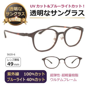 UVカット ブルーライトカット サングラス 透明の人気商品・通販・価格 