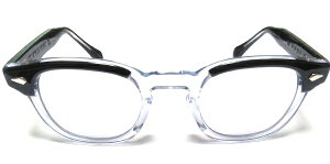 TART OPTICAL ARNEL(R)タート オプティカル アーネル　メンズメガネ Black CB 44/46/48 (JD-04-006) ヴィンテージ風 伊達メガネ サングラス 度付き用メガネ ケース付き 高級品 個性的 ジョニーデップ愛用
