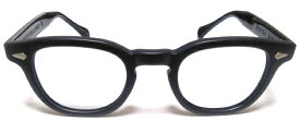 TART OPTICAL ARNEL(R) タート オプティカル アーネル　メンズメガネ Matte Black 42/44/46/48 (JD-04-009) ヴィンテージ風 伊達メガネ サングラス 度付き用メガネ ケース付き 高級品 個性的 ジョニーデップ愛用 インテリジェンス 50年代モデル お洒落メガネ 渋い 伝統的