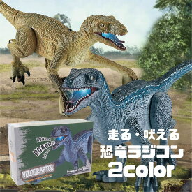 【動画あり】 恐竜 ラジコン 誕生日プレゼント 小学生 ダイナソー おもちゃ ジェラシック 大きい 恐竜グッズ ヴェロキラプトル 子供 玩具 led 搭載 usb 充電 2.4ghz リモコン 簡単 操作 誕生日プレゼント 子供 男の子 誕生日プレゼント