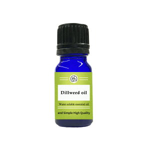 &SH アロマ 水溶性 エッセンシャルオイル 植物由来原料使用 オーガニック ディルウイード オイル 5ml アロマオイル [ ディルウィードオイル ディル ウィード ナチュラル オーガニック エッセ