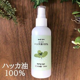 &SH 天然100％ ハッカ油 スプレー 100ml アンドエスエイチ [ セイヨウハッカ ハッカスプレー ハッカ油スプレー はっか油 薄荷 はっか ハッカ ペパーミント アロマ 精油 消臭 除菌 衣服などの防虫 対策 虫除け ]【 定形外 送料無料 】 +lt3+