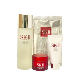 【あす楽】 エスケーツー ベストセラー トライアル キット [ SK-II sk2 skii フェイシャル トリートメント エッセンス スキンパワークリーム フェイシャル トリートメント ジェントル クレンザー マスク ] 【 宅配便 送料無料 】 ※沖縄は9800円以上送料無料