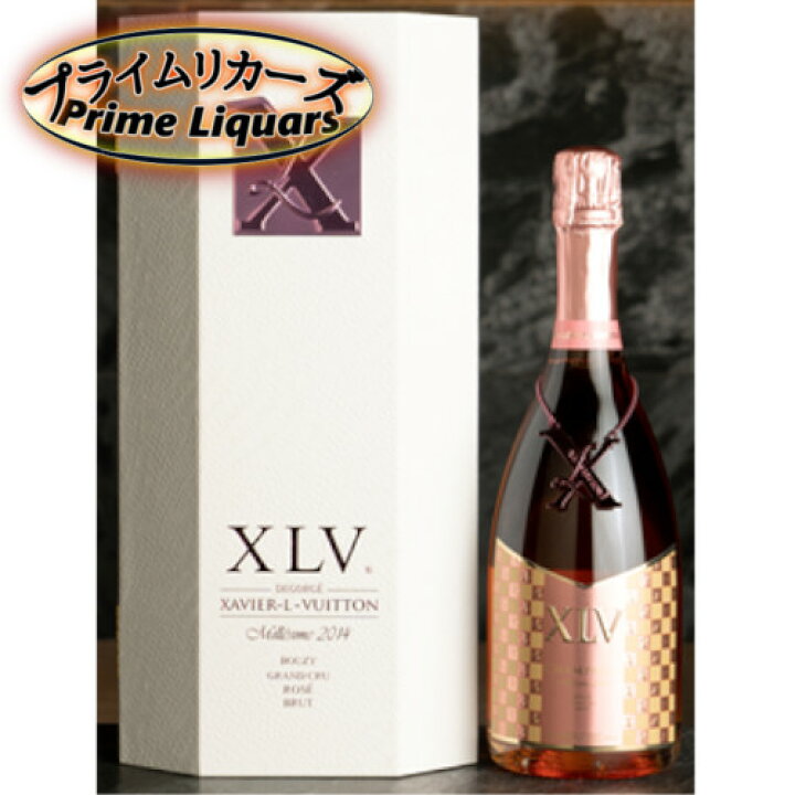 楽天市場】XLV シャンパーニュ ロゼ・ミレジメ 2014 木製豪華白箱入り 