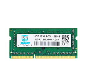 yzMotoeagle DDR3L 1600 MHz PC3L-12800 8GB SO-DIMM 1RX8 1.35V (d) / 1.5Vi툳j 204Pin m[gPCp Mac Ή