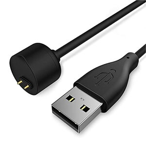 yzTUSITA 1M [dP[u Ή VI~ Xiaomi Mi Smart Band 7 / Mi Band 6 / Mi Band 5, Amazfit Band 5 [d - USB [d C `[WOP[u - X}[g EHb`ANZT