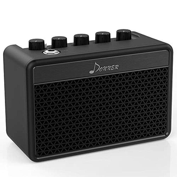 楽天市場】Donner ギターアンプ ミニ 5W 充電式 3バンドEQ搭載 卓上 