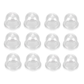 YFFSFDC オイルカップ プライマリーポンプ 草刈機 刈払機 透明 チェーンソー 交換用 草刈り機燃料ポンプ 12個入 外径22mm*6+外径19mm*6