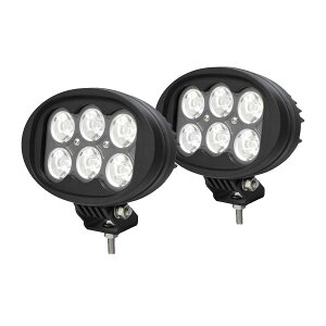 LED���[�g���C�g �g���N�^�[ �ԊO�� 60W ���p ���a155mm ��Ɠ� 6000K ���� 6000LM IP68�h�� 12V 24V���p 2�yLightronic�z