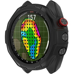 Miimall 対応Garmin(ガーミン) Approach S70 47mm専用ケース ガーミン Approach S70 カバー ソフト TPU材質 ぴったり対応 擦り傷防止 軽量 防衝撃 Garmin Approach S70 47mm 保護ケース バンパー(47mm)