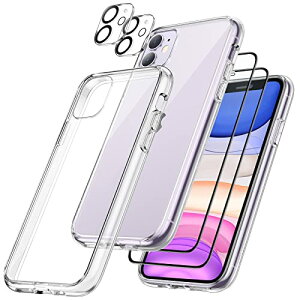 yzJEDi rect [3 in 1] iPhone 11 P[X (6.1C`p) tی 2tB+2JYt ΂݂ȂBt Sʕی KXtB ϏՌJo[ (NA)