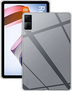 For Xiaomi Pad 6 / Xiaomi Pad 6 Pro �P�[�X [Gosento] Xiaomi Pad6 / Xiaomi Pad6 Pro �J�o�[ TPU �N���A �S�ʕی� �ϏՌ� �ی�J�o�[�i�N���A�z���C�g)