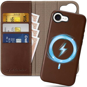 SHIELDON iPhone 16e Ή蒠^P[X 2in1 {v OR 16eΉ gуJo[ Ռz J[h[ uX^h@\ }Olbg [RFIDubLO] Sʕی ACz16eΉ X}
