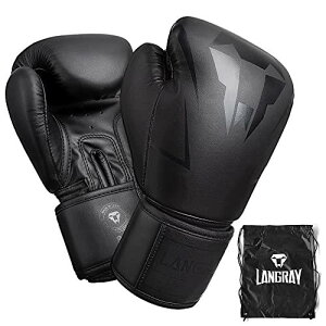 p`OO[u {NVOO[u LangRay boxing gloves ̍\ NbV LbN{NVO Xp[O  G^C iZ ǎPUU[ Wp (16oz, F)