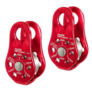 �y���������zGM CLIMBING 29kN UIAA CE�F�� �t�B�b�N�X �}�C�N���v�[���[ �R���p�N�g�T�C�Y �A�[�{���X�g �N���C�~���O ���X�L���[ ���M���O 2�Z�b�g