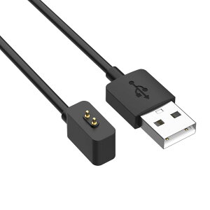 Xiaomi スマート ウォッチ 充電ケーブル Redmi Watch5 Atcive/Watch5 Lite/Xiaomi Smart Band 9/Smart Band 8 Pro/Smart Band 8/Smart Band 8 Active 対応 USBケーブル 磁気吸着 充電器 超高耐久(ブラック)