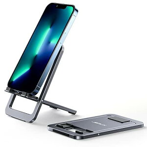 JSAUX �X�}�z�X�^���h ��� �g�уX�^���h �܂肽���� �p�x�����\ iphone �X�^���h �����^�тɕ֗� �[�d�X�^���h �A���~�� ����~�� 4-8�C���` iPhone 14 13 12 11 Pro Max X Xr switch Kindle�ȂǂɑΉ� �O��