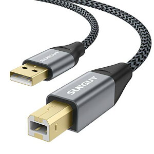 yzv^[USBP[u 1.5M SUNGUY USB 2.0 AIX-BIXp\R v^[ڑP[u  v^[P[u Epson Canon Brother HPȂǂ̋@ɑΉ 1.5m