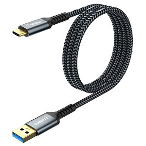 SUNGUY USB Type C P[u 1M USB3.1 Gen2 10Gbps f[^] ^Cv c [d USB-A to USB-C bLRlN^ Android AutoΉ iC҂ ϋv galaxy s22 ultra/iPad Pro/ipad air 4/5 / MacBook Air/MacBook P