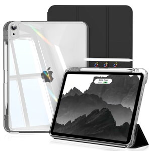 SQBEBS iPad Air 11C` (M2/M3) P[X 2025/2024 iPad Air 5/4 P[X  2022/2020 10.9C`  w E Jo[ Apple Pencil Pro/USB-C ̑Ή X[v@\ O܂X^h y ^ 