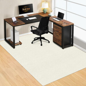 Bolinker チェアマット 特大 180 140cm フローリング 椅子 マット デスクマットフローリング ゲーミングフロアマット床保護マット チェアキズ防止 凹み防止ズレない床 傷防止滑り止め 丸洗い可
