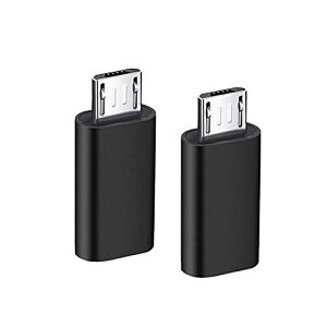 YFFSFDC USB-C  Micro USB A_v^ Type-C (X) to Micro USB (IX) ϊA_v^ 2 }CNUSBϊA_v^[ ϊRlN^ [dƃf[^] XperiaAGalaxyANexusAHUAWEIMicro USBݔΉ (u