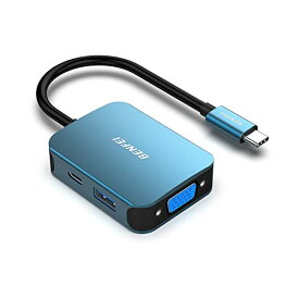 【送料無料】BENFEI USB C HUB、USB Type-C to HDMI VGA アダプター、USB C to USB アダプター、USB Type-C Power Delivery、MacBook Pro 2021/2020/2019、Surface Book 2、Dell XPS 13/15、Pixelbook などに対応