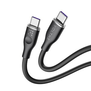 USB Type C P[u VOLTME 100W PDΉ }[d ϋv VRfލ̗p ܂Ȃ fh~ Macbook Pro/Air iPad m[gp\R Galaxy Google Pixel Android(AhCh) eΉ USB-C & USB-C P[ui1