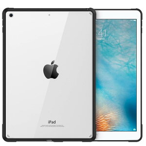 iPad 9.7 P[X MoKo iPad 5/6 9.7C` 2017/2018pifԍFA1822/A1823/A1893/A1954j NAP[X TPUg+PCVF Ռz C菝h~ ݌v ^ gubN P[X
