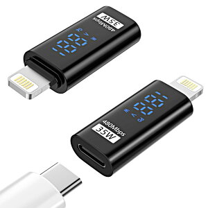 MoKo Type C to CgjO ϊA_v^ 2Zbg o̓XN[\ TypeC烉CgjOϊp A_v^[ 35W PD[dΉ 480Mbpsf[^] USB-C iPhone ϊRlN^ ^CvCiOSϊRl