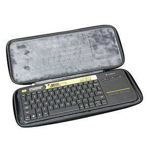 �y���������zLogicool ���W�N�[�� ���C�����X �^�b�`�L�[�{�[�h K400pBK��p���[�P�[�X-Hermitshell
