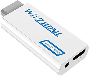 yzSZJUNXIAO Wii to HDMIϊA_v^- WiipHDMI Ro[^[720p/1080pɕϊ 3.5mmI[fBI SWii fBXvC[hΉ