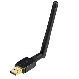 【送料無料】【最先端Bluetooth5.3技術】GUROYI Bluetooth 5.3 USBアダプタ Ver5.3 長距離 低遅延 無線 省電力 apt-X EDR/LE対応 Windows 11/10/8.1(32/64bit)対応 Mac非対応 (Pro Max BT5.3 ブラック)