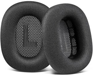 SOULWIT �C���[�p�b�h �C���[�N�b�V���� for Airpods Max Over-Ear �w�b�h�Z�b�g �p ���� ������ �p�b�h ��v�ȃ��b�V���t�@�u���b�N �w�b�h�p�b�h �_�炩���t�H�[�� �C���[�J�b�v - �X�y�[�X�O���[