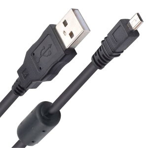 [LUYING] Nikon �j�R�� USB �P�[�u�� UC-E6 �݊��i 8�s���C���^�[�t�F�[�X �p USB�ڑ��P�[�u�� 1m CoolPix 2100, 2200, 3100, 3200 S500, S510, S520, S560�p�[�d USB�P�[�u�� ���ϋv �f����h�~