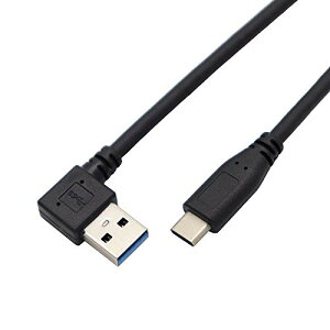 yzViViSun USB Type C P[u USB3.0 Type-CP[u 90x L^ USB-A to USB-CP[u ϋv }[d f[^] TPEV[h (L)