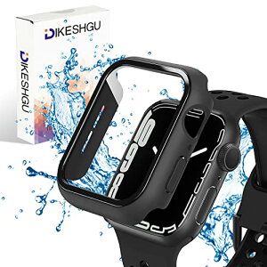 �y�h���݌v�zDIKESHGU for Apple Watch�h���P�[�X Series7/Series8 41mm/45mm �A�b�v���E�H�b�` �V���[�Y7/8�p�ی�J�o�[ �K���X�t�B���� ��̌^ PC�f�� �^�b�`���ǍD �A�b�v���E�H�b�`��7/8���� �p �J�o�[ Ap