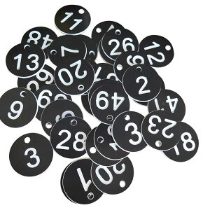 Dekori ԍD 50 ^O N[ND ׎D ו hAԍ^O N[N ƖǗp vX`bN h ԍD io[D L[x ^O Black 1-50