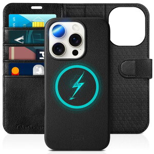 TUCCH iPhone16 ProΉ P[X 蒠^ 2 in 1  ACtH[16v蒠^P[X O\ [RFIDubLO] 4J[h|Pbgt uX^h@\ Ռz Sʕی PU 2024N