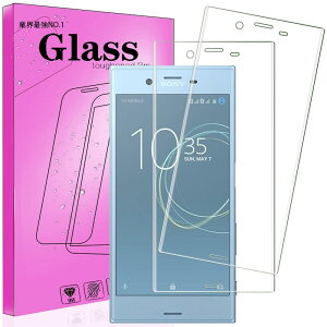 �y2���p�b�N�z FOR Sony Xperia XZ/XZS SO-01J SOV34 SO-03J SOV35 602SO �p��3D�ȖʃK���X �t�B���� FOR Sony Xperia XZ/XZS �p�̋����ی�K���X Sony Xperia XZ/XZS SO-01J SOV34 SO-03J �p�̉t���ی�t�B���� �y���{���Ɏq�f