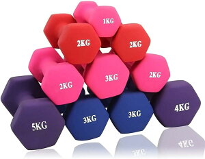 MOJEER �_���x���y2�Z�b�g1kg 2kg 3kg 4kg 5kg 6kg 8kg10kg�z�y �I�ׂ�4�F�z �؃g�� �_�C�G�b�g �S�A���C �\�t�g�R�[�e�B���O (1kg×2�� /Pink)