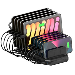 yzAlxum USB [dXe[V 60W 10|[gIPad [dX^h QC 3.0 [ 10䓯[d PSEF؍ X}z[ d؂\Android/iPhone/iPad/kindle/^ubg/PSPΉ