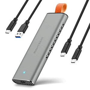 yzRSHTECH M.2 SSD OtP[X NVMeSATA ő4TBΉ USB 3.1/3.2Gen2 10Gbps A~ RTL9210B M.2 SSD P[X UASP&TrimT|[g X[v@\t Hsv(RSH-328)
