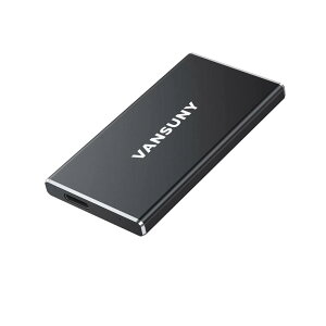 Vansuny SSD Ot 250GB USB3.1 Gen2 Ǎx430MB/s PS5/PS4[J[mF RpNgOtSSD Type C Windows/MAC OS/Linux/AndroidɑΉ  ^ ^(ubNj
