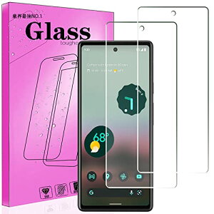 �y���������z�y2���p�b�N�z �Ή� Google Pixel 6A 5G �p�̃K���X �t�B���� FOR Google Pixel 6A 5G �p�̋����t���ی�t�B���� �y���{���Ɏq�f��AGC���i �d�x9H �C�A�[����U�h�~ �Ռ��z�� �w��h�~ �z�y��