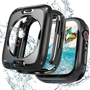 �y���������z[Sunhel] �R���p�`�u�� Apple Watch �A�b�v���E�H�b�`�p �P�[�X 2-in-1 �h���P�[�X �S�ʕی�J�o�[ �Ή� AppleWatch SE/SE2 Series6 Series5 Series4 40mm �ϏՌ� �y�� �E���ȒP
