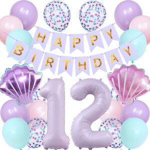 Lausatek o[ a 12 DZbg HAPPY BIRTHDAY o[Xf[ K[h o[Xf[ t 12 VF  j Cxg qǂ j̎q ̎q p[v