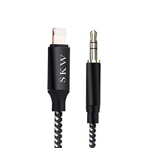 SKW 3.5mm ϊP[uyMFiFzCz iPhone ϊP[u Lightning to AUX ϋviC҂ HIFI wbhtH Xs[J[Ȃǂɐڑ iPhone14 Pro Max/iPhone13/iPhone12/iPhone11/iPhoneSE/iPhoneX/XR/i