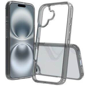 PinLiSheng iPhone16 P[X NA PCw + TPUop[ 2d\ ϖh~ ϏՌ ~ wh~ ČRMILKi C X[dΉ X}zP[X iPhone 16 ACtH16 P[X(ȍ, iPhone 16)