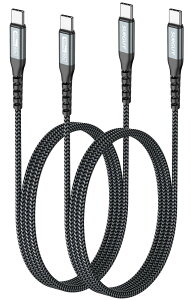 SUNGUY USB Type C P[u 1M y2{gz PDΉ 60W }[d USB C to USB C P[u Type C to C P[u USB2.0f[^] iPhone16/15V[Y Galaxy S24/iPad Pro/iPad air/MacBook Air/MacBook ProȂǂ̃^Cvc@ɑ